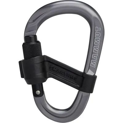 Produktbild von Mammut Smart HMS 2.0 Screwgate Carabiner grey Screw Gate