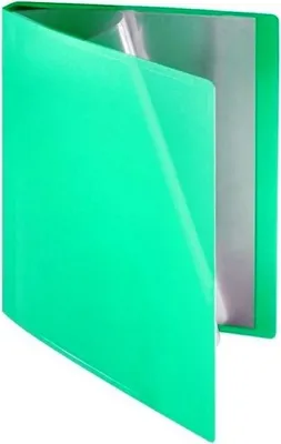 Produktbild von FSY Sichtbuch flexibel, 40 Hüllen, A4, PP grün transparent, 1 Stück