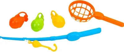 Image de Kit de pêche pour enfants - Poisson jouet TEH7600