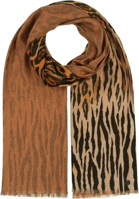 Fraas Polyester Schal 602060 in 180-camel