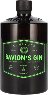 Produktbild von Bavion's Gin LUMINOUS 45% Vol. 0,5l