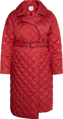 Image de Manteau matelassé pour femme Felipa - rouge, taille L