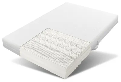 Obrázok produktu pre Matrac z peny s pamäťovou funkciou, 160x200 cm, 7 zón, matrac z komfortnej peny, obojstranný matrac s tvrdosťou H2/H3, poťah odnímateľný a prateľný do 60°C, výška 20 cm