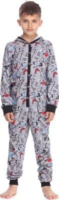 Image de Pyjama-combinaison pour enfant Timone TI122 (Rockstar, 110-116)