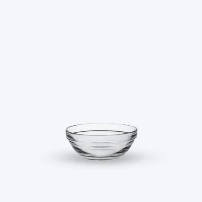Image de Le Gigogne - Coupelle en verre transparent Empilable 3,5cl - 6 cm (lot de 4)