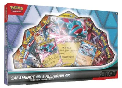Zdjęcie produktu dla Pokemon Salamence ex & Reshiram ex Premium Collection