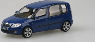 Produktbild von Skoda Roomster (2006) - Blau Dynamisch Uni ABREX 1:43