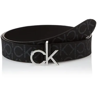 Zdjęcie produktu dla Pasek CK LOGO BELT 30MM MONO Czarny, Kolor:czarny 9, 314-L06: Pasek:85