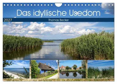 Produktbild von Das idyllische Usedom (Wandkalender 2027 DIN A4 quer), CALVENDO Monatskalender