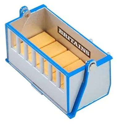 Produktbild von Britains Spielzeug Traktor Zubehör Link Box 1:32 Maßstab blau