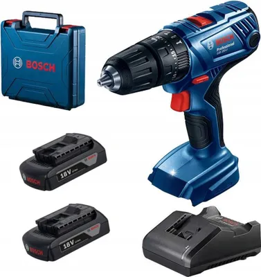 Produktbild von Schlagschrauber Bosch Gsb 180-Li 18V 2X2Ah Mit Led-Gehäuse Ecp Ergonomisch