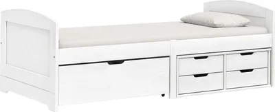 Obrázek produktu pro Jednolůžko se zásuvkami 8816B MARY bílý lak