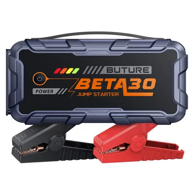 Produktbild von Buture Starthilfe Powerbank, 6000A 26800mAH, Starter Powerbank Auto Starthilfe, Drei-in-Eins-Startnetzteil, Starthil