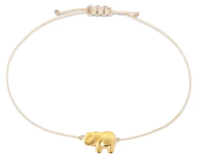 Produktbild von Selfmade Jewelry Armband Damen Elefant Silber Handmade Makramee Armbändchen Größ