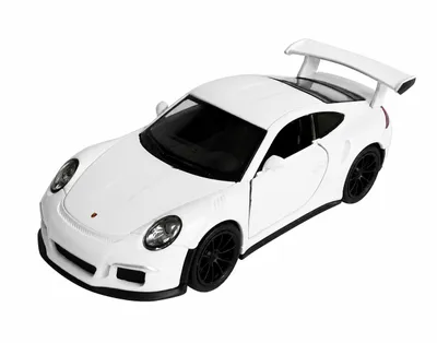 Image de PORSCHE 911 GT3 RS 2016 Modèle réduit Voiture métal Cadeau 00 (Blanc)
