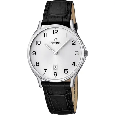 Produktbild von Festina Klassik Herren Armbanduhr Klassik Leder F16745/1