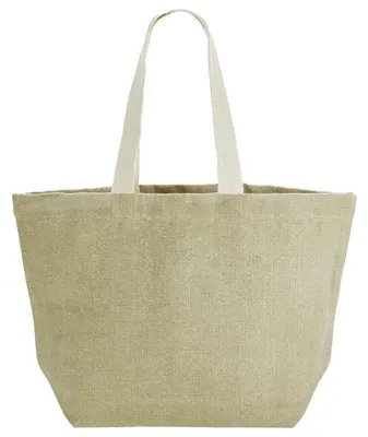 Immagine prodotto di Westford Mill - Borsa a mano, iuta LT2976 (taglia unica) (Naturale)