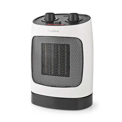 Produktbild von Nedis HTFA19WT, Elektrischer Raumheizlüfter, Keramik, 1,5 m, Drinnen, Flur, Weiß