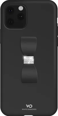 Produktbild von White Diamonds Bow, Cover, Apple, iPhone 11R, Schwarz
