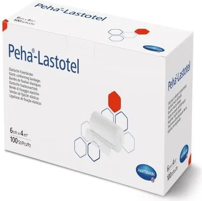 Zdjęcie produktu dla Opatrunek mocujący Peha-Lastotel 6 cmx4 m 100 szt