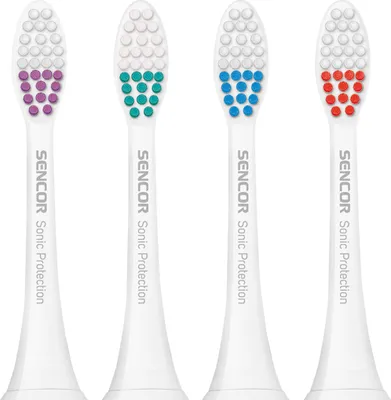 Obrázok produktu pre SENCOR SOX 1 Kompatibilný so zubnými kefkami SENCOR SOC 1x, SOC 2x a SOC 3x, vhodný na každodenné čistenie, veľmi ľahko sa vymieňa, odstraňuje viac plaku ako manuálna zubná kefka.