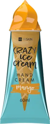 Zdjęcie produktu dla HiSkin Crazy Ice Cream Krem do rąk Mango, 60 ml