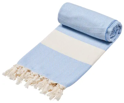 Produktbild von Omgoods – XXL Strandtuch aus 100% Baumwolle – Leichte und schnelltrocknende Frottehandtuch