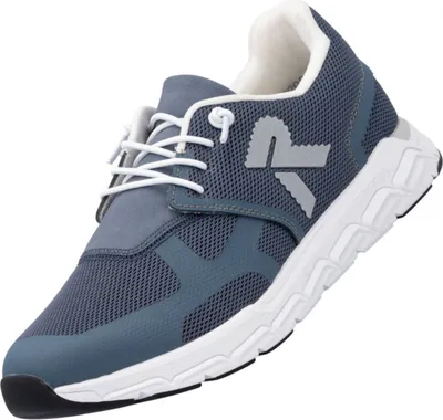 Produktbild von Rieker Damen Schnürschuh lose Einlage atmungsaktiv leicht rutschfest  M9000, Größe:38 EU, Farbe:Blau