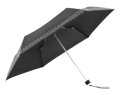 Produktbild von doppler Taschenregenschirm Regenschirm Fiber Havanna Safety Reflect Black schwarz