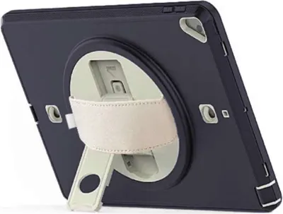Zdjęcie produktu dla Etui na iPada 6/5 9,7" z paskiem na ramię i obrotową podstawką Granatowy