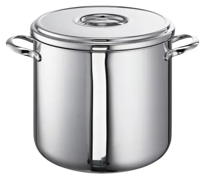Kochtopf 24 cm / 9,0 l, Edelstahl, silber, mit Deckel