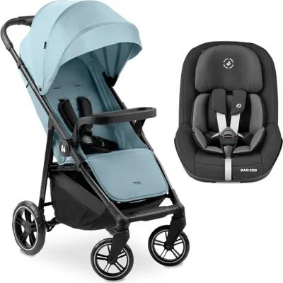 Immagine prodotto di Hauck Buggy Shop N Care con seggiolino Pearl Pro in posizione contraria al senso di marcia