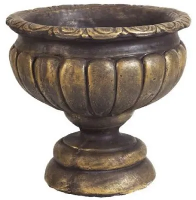 Obrázok produktu pre Casa Padrino Barokový kvetináč antické zlato Ø 43 x v. 41 cm