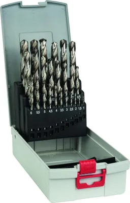 Produktbild von Bosch Bosch 25tlg. Metallbohrer-Set HSS-G DIN 338 in ProBox - 2608587017
