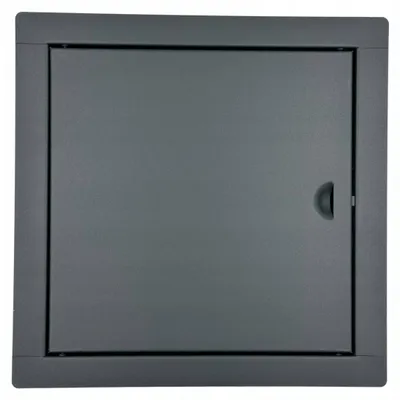 Produktbild von Mimet Inspektionsklappe Metall 25x25 Graphit Anthrazit Revisionsklappe