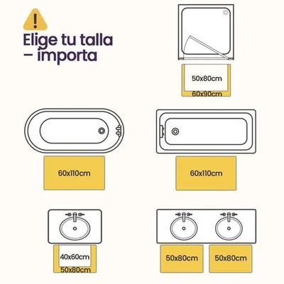 Productafbeelding van Badmat 60 x 90 cm - Antislip Microvezels - Super absorberend - Voor badkamer en douche