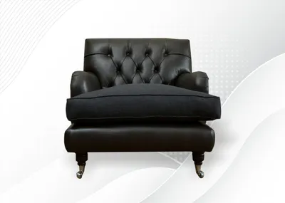 Immagine prodotto di Chesterfield design divano poltrona divano imbottito lusso tessile divani 1 posto in pelle