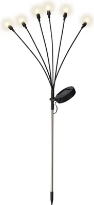 Image de Poteau Solaire Lumineux éclairage Fixe Pour Jardin - Lumineo