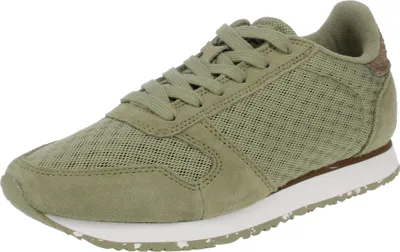 Produktbild von Woden  WL030 Ydun Suede Mesh II - Damen Schuhe Sneaker - 306-Dusty-Olive, Größe:38 EU