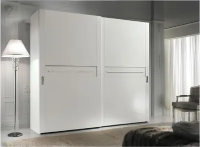 Produktbild von Kleiderschrank Schiebetüren Schlafzimmer Schrank Wand Schränke Holz Spiegel Neu