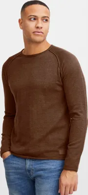Produktbild von BLEND BHJohn Herren Strickpullover Feinstrick Pullover mit Rundhals-Ausschnitt Baumwollmischung Regular fit