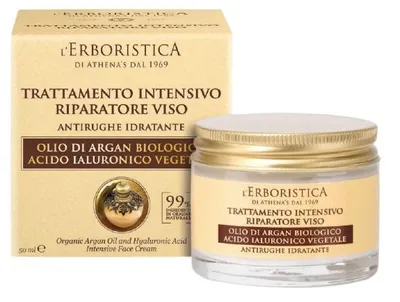 Obrázek produktu pro L'Erboristica Pleťový krém s arganovým olejem a rostlinnou kyselinou hyaluronovou 50 ml