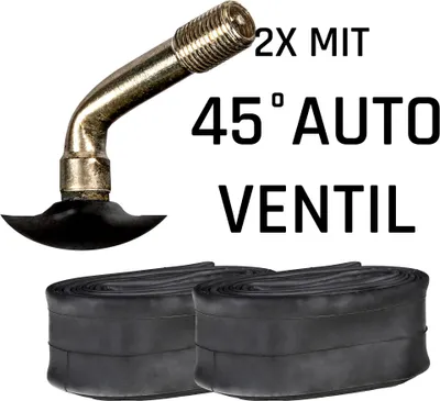 Produktbild von Continental Fahrradschlauch 10 - 29 Zoll Schlauch Fahrradschläuche AV DV FV Autoventil Schraderventil Französisches Ventil Sclaverand Dunlop universal Schlauch