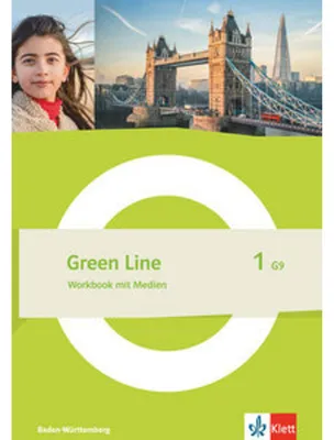 Obrázek produktu pro Green Line 1 G9. Workbook mit Medien Klasse 5. Ausgabe Baden-Württemberg