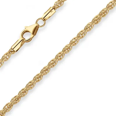 Produktbild von 3mm Armband Fantasiekette Goldarmband Armschmuck aus 375 Gold Gelbgold 19cm