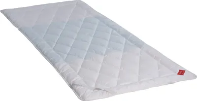 Produktbild von Hefel Cool Unterbett Matratzenauflage mit Kühleffekt Wendemöglichkeit Rautensteppung 500 g/m² 120 x 200 cm