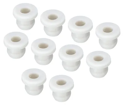 Gummikabelverschraubung 11 mm AD, 5 mm ID, grau, 20 Stück