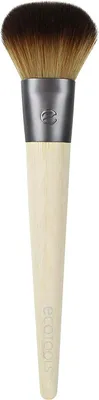 Produktbild von EcoTools 79625013061, Rougepinsel, Abgerundet, Dichte, Synthetisch, Braun, Holz, Bambus