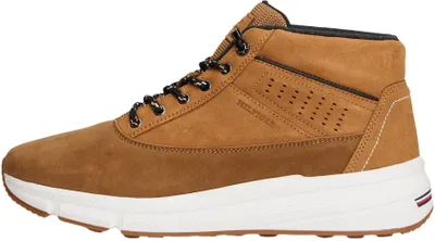 Produktbild von Tommy Hilfiger Herren Low Boot Stiefel Hybrid aus Leder, Braun (Desert Khaki), 4