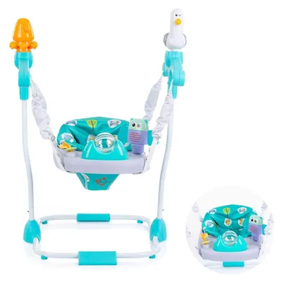 Produktbild von Chipolino Hopser Jumper Macarena, Spielcenter, Melodien, Licht, höhenverstellbar blau
